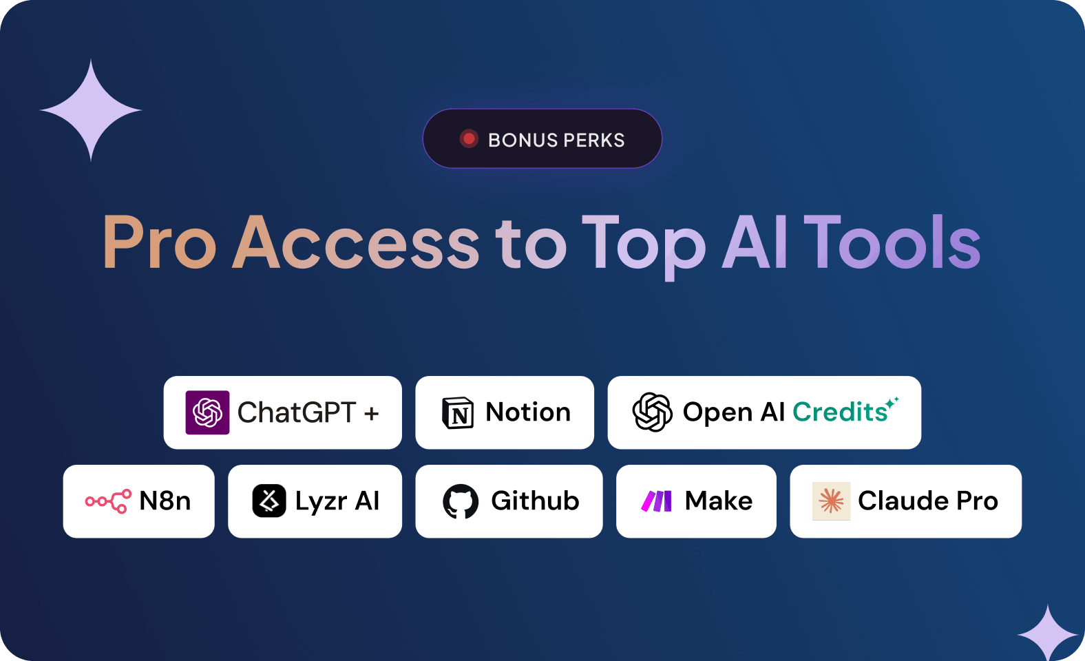 Pro Access to Top AI Tools